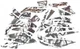 Arctic Cat, COMPLETE DECAL KIT, 2017 ZR 9000 129 LT ORANGE/CAMO