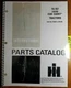 IH International Cub Cadet 1650 Tractor S/N 400001-665000 Parts Manual TC-157 81