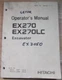 HITACHI EX270 EX270LC EXCAVATOR OPERATION & MAINTENANCE MANUAL