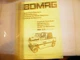 BOMAG  BW12R PARTS MANUAL 