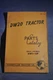1950 DW20 Tractor Parts Catalog Caterpillar