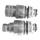 Hydraulic Quick Connect Coupler For Kubota SVL75 SVL90C V0511-77140 V0511-77150