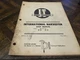 I&T IH-39 Shop Manual For International Harvester Hydro 100 1466 1566 1468 1568