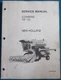 SPERRY NEW HOLLAND TR70 TR-70 COMBINE SERVICE SHOP REPAIR MANUAL