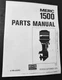 1976 Mercury Merc 1500, 150 HP 3502806 thru 4865677 Parts List Manual C-90-63293