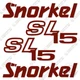 Fits Snorkel SL15 Decal Kit Scissor Lift - 7 YEAR OUTDOOR 3M VINYL!