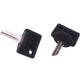 2X New Ignition Key 107151-001 For Crown Forklift PE3000 PE4000 PE4500 WP3000