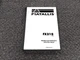 Fiat Allis FX210 Excavator Owner Operator & Maintenance Manual 60417025