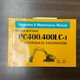 Komatsu PC400-1 PC400LC-1 OPERATION MAINTENANCE MANUAL EXCAVATOR OPERATOR GUIDE