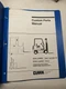 CLARK CUSTOM PARTS LIST BOOK MANUAL FORK LIFT TRUCK CATALOG I-246-22 TM247