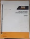 CASE CX330 EXCAVATOR PARTS MANUAL BOOK CATALOG