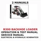 BOBCAT B300 BACKHOE LOADER OPERATORS OWNERS SERVICE REPAIR SHOP MANUAL PDF USB