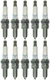 Set 10 NGK Standard Spark Plugs for Artic Cat TRV 700 XT 2013 Engine 700cc