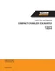 CASE CX27B COMPACT CRAWLER EXCAVATOR PARTS CATALOG