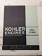 KOHLER ENGINES SERVICE REPAIR MANUAL 1968 K91 K241 K141 K301 K161 K321 K181