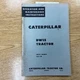 CAT Caterpillar DW15 OPERATION & MAINTENANCE MANUAL TRACTOR SCRAPER GUIDE sn 45C