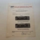 1979 Massey Ferguson MF 205 Tractor Speed Range Chart  Dealer Service Bulletin