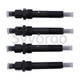 4&times; Fuel Injectors 17-112200 For JCB Loader 540 214-4 2CXL LE 190HF Handler 520S