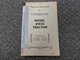 Caterpillar Cat DW20 Diesel Tractor Owner Operator Maintenance Manual 6W 21C