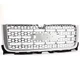 Front Upper Honeycomb Grille Chrome For GMC Sierra 2500/3500 HD 11-14 #20966057