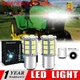 2 Blinding Brite LED headlight bulbs for Deere 415 420 425 445 455 mower tractor