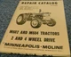 Minneapolis-Moline M604 Diesel Tractor Service Repair Manual R-2086 26900001 xz