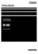 Komatsu TD-15C Crawler Bulldozer Parts Catalog Manual SN P061366-Up