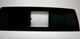 Fits 2010-2025 Dodge Ram 2500 3500 Rear Manual Slider Glass Flush Fit Non Heated