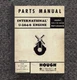 SERVICE PARTS MANUAL IH INTERNATIONAL GAS ENGINE U-264-6 FOR H50 & H40 LOADER