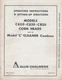 ALLIS-CHALMERS MODELS C620,C630,C820 CORN HEAD OPERATING/SET-UP MANUAL 416 (064)
