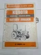 Kubota Illustrated Parts List for Rotary Mowers Model RC60-92H
