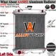 Aluminum Radiator Fit Kubota KX91-3 KX91-3S U35 U35S U35-3,U35-S2 D1703 Engine
