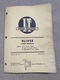 I&T Oliver 99 (6 Cyl), Super 99 (6 Cyl), Super 99GM (3 Cyl) Shop Manual No 0-7