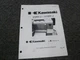 Kawasaki 65ZIV-2 65TM-2 Wheel Loader Air Conditioning Parts Catalog Manual xz