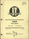 I&T FORD Series 6000 Commander 6000 No. FO-22 Tractor Shop Manual