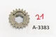 Honda CR 250 R Elsinore Bj 1985 - 1989 - Gear wheel Z 20 countershaft gear E1000