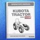 KUBOTA M5660SUH M5660SUHD OPERATORS MANUAL - DURABLE WIRE BOUND- STRONG COVERS