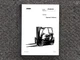 Crown PE4000-60 Walkie Pallet Jack Forklift Owner Operator Manual User Guide