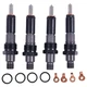 4X Fuel Injector 3964919 For Cummins Engine QSB4.5 30 CM550 4B3.9 ISB CM2150