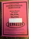 International Harvester Service Manual for  Models T6, TD6, T9, TD9 