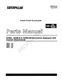 Caterpillar Cat 325B Supplemental Hydraulic Excavator Parts Catalog Manual