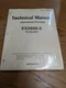 Hitachi EX3500-3 Excavator Technical Manual