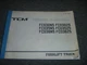 TCM FCG30N5 FCG35N5 FCG36N5 Forklift Lift Truck Parts Catalog Manual PF-584F xz