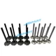 16PCS 8DC2 Intake and Exhaust Valve For Mitsubishi Engine Spare Parts