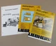 2x brochure Liebherr PR 742 Litronic 1992 + technical comparison with PR 741C