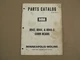 Minneapolis Moline H942 H944 H944-5 Corn Heads Repair Parts List Catalog 1971