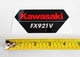(1) KAWASAKI BRAND LABEL, ENGINE DECAL, FX921V, LAWNMOWERS, 12D48