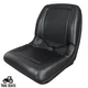 Zero Turn Lawn Mower Seat for Kubota  ZD221, ZD323, ZD326, ZG227, ZG327 - Black