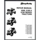 Simplicity 4200 5100 6100 Tractor Service & Parts manual 52 pages Comb Bound