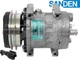 KHR3241 OEM Sanden Compressor Fits CASE CX130 CX160 CX210 CX240 CX290 CX330